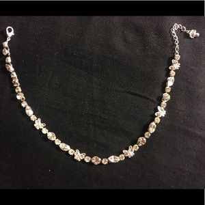 Chain With Sparkling Gems 11”-14”